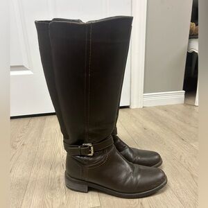 Clark’s Orinoco2 Tall Dark Brown Leather Boots